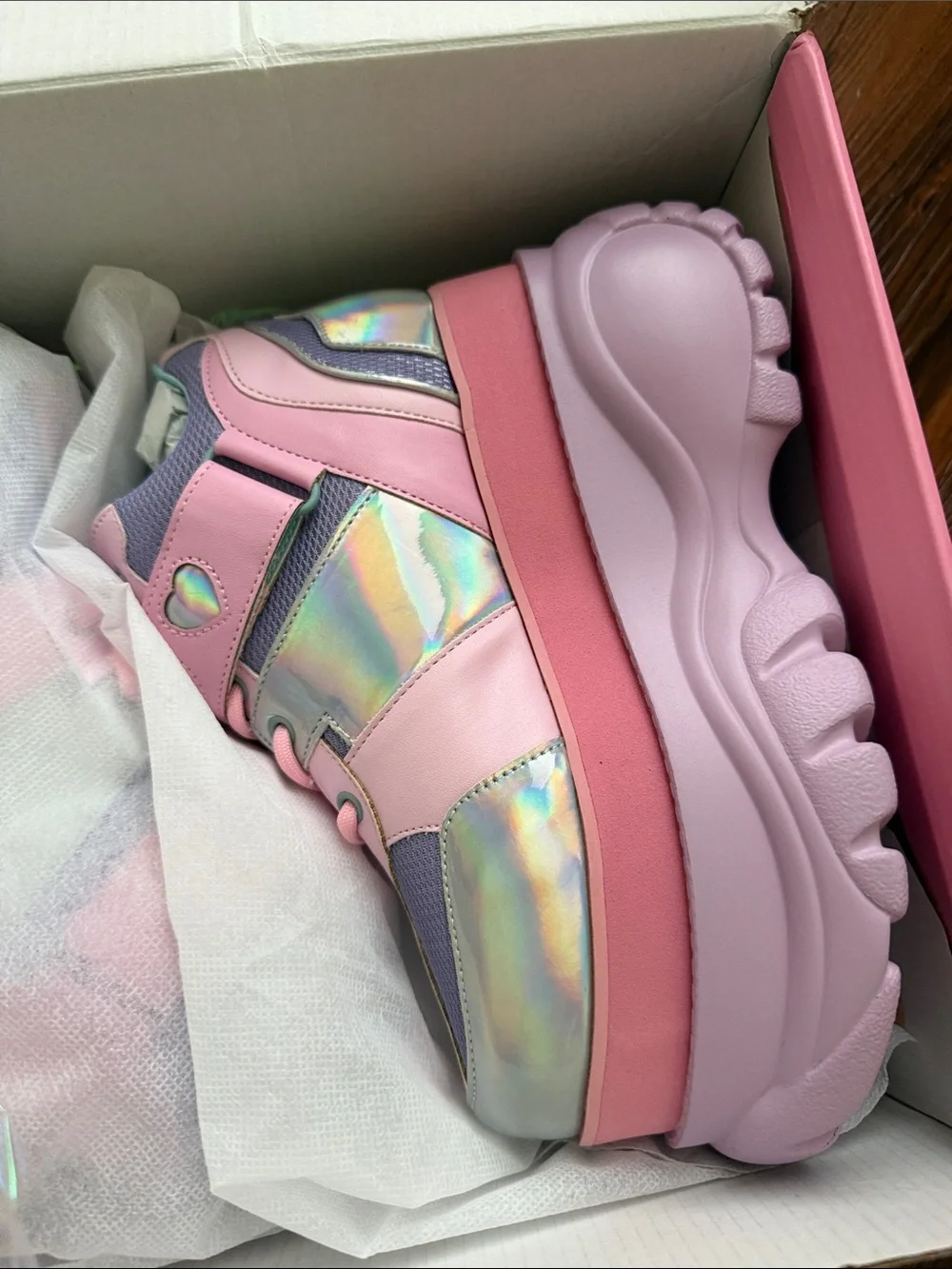 Sugar Thrillz Hologram sneakers